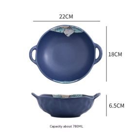 Double-ear Soup Bowl (Option: Style 3)