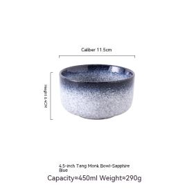 Salad Bowl (Option: Sapphire Blue)
